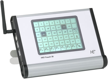 Sende-Empfangsstation FRT-Touch 35 als Tischger&auml;t mit Touch-LCD