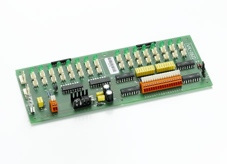 Verteilerplatine f&uuml;r parallele (1:1) Verdrahtung VK-16