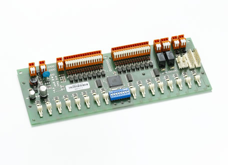 Verteilerplatine f&uuml;r parallele (1:1) Verdrahtung St&ouml;rmelde-Controller VMC-16
